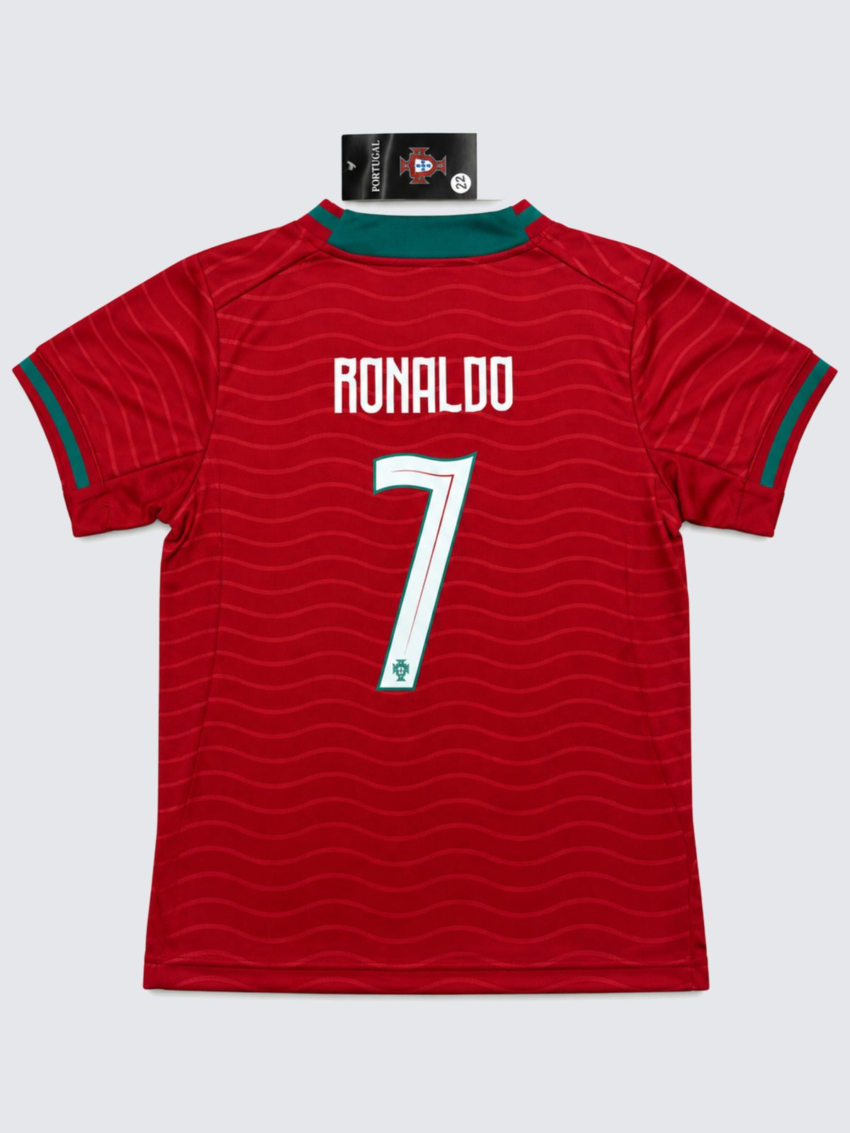 Kids Portugal Ronaldo #7 Red Soccer Jersey & Shorts Set Youth Boys Girls