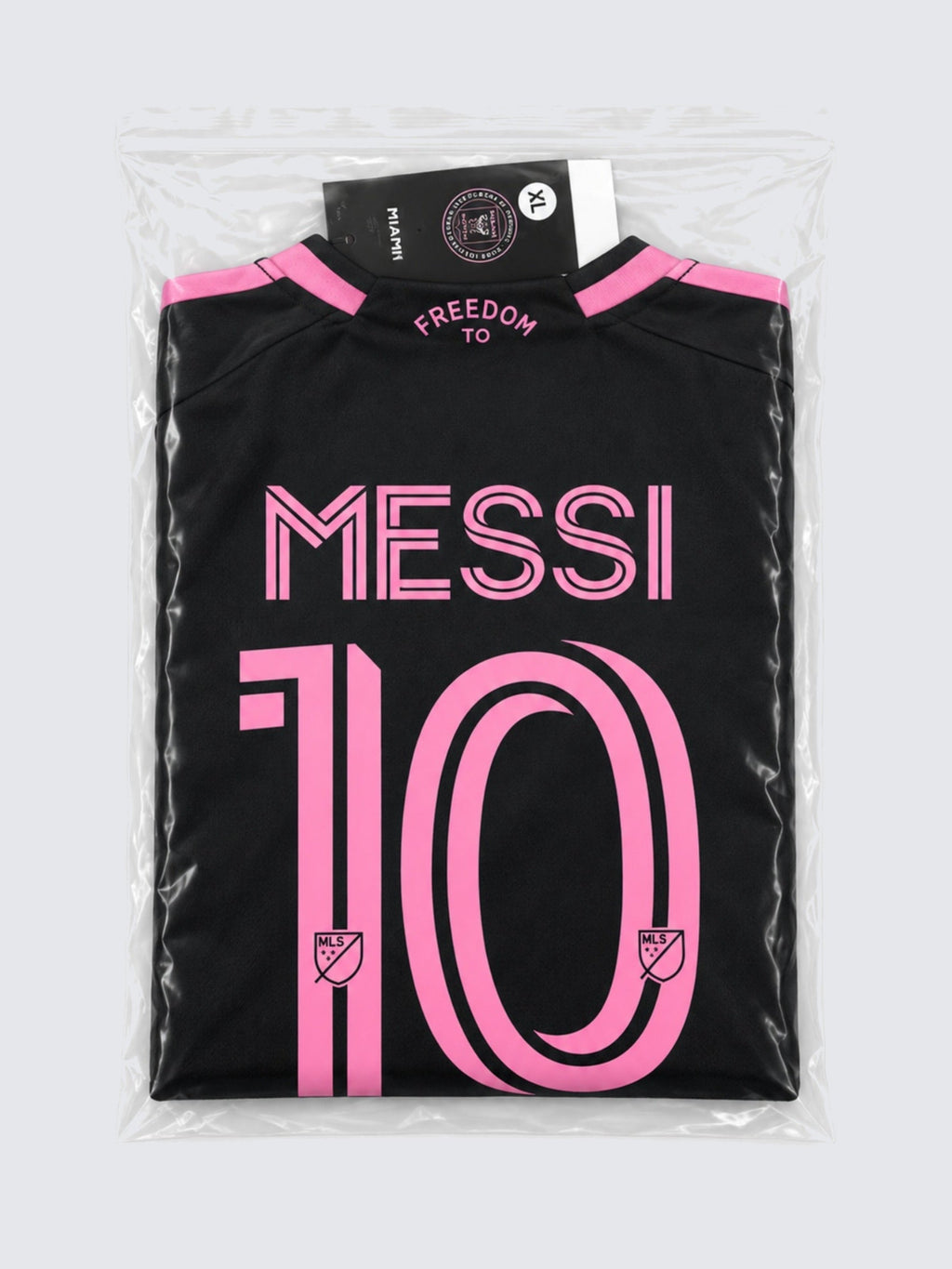 Kids Inter Miami Messi #10 Black Soccer Jersey & Shorts Set Youth Boys Girls