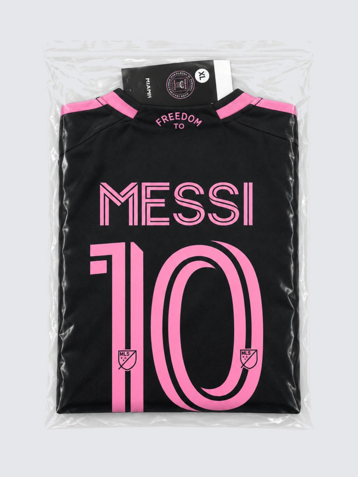 Kids Inter Miami Messi #10 Black Soccer Jersey & Shorts Set Youth Boys Girls