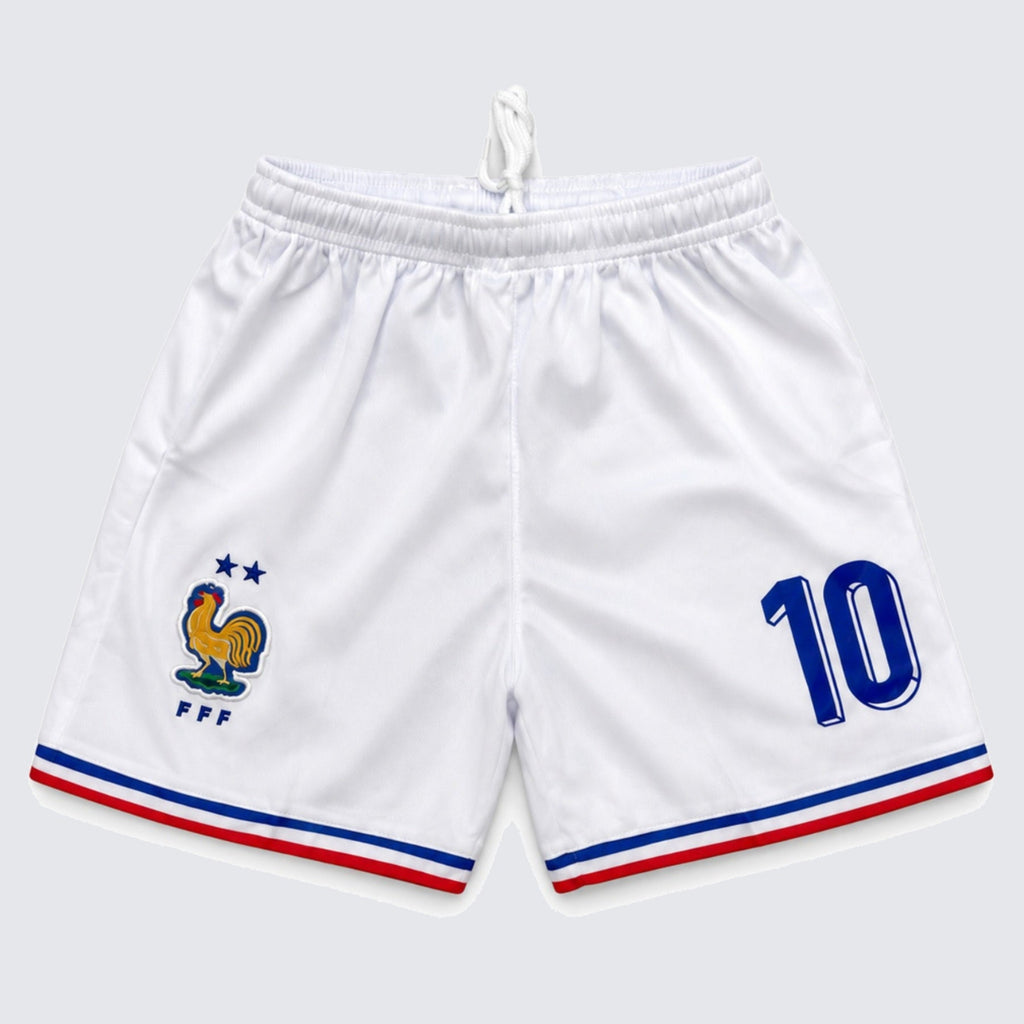 Kids France Mbappe #10 Blue Soccer Jersey & Shorts Set Youth Boys Girls