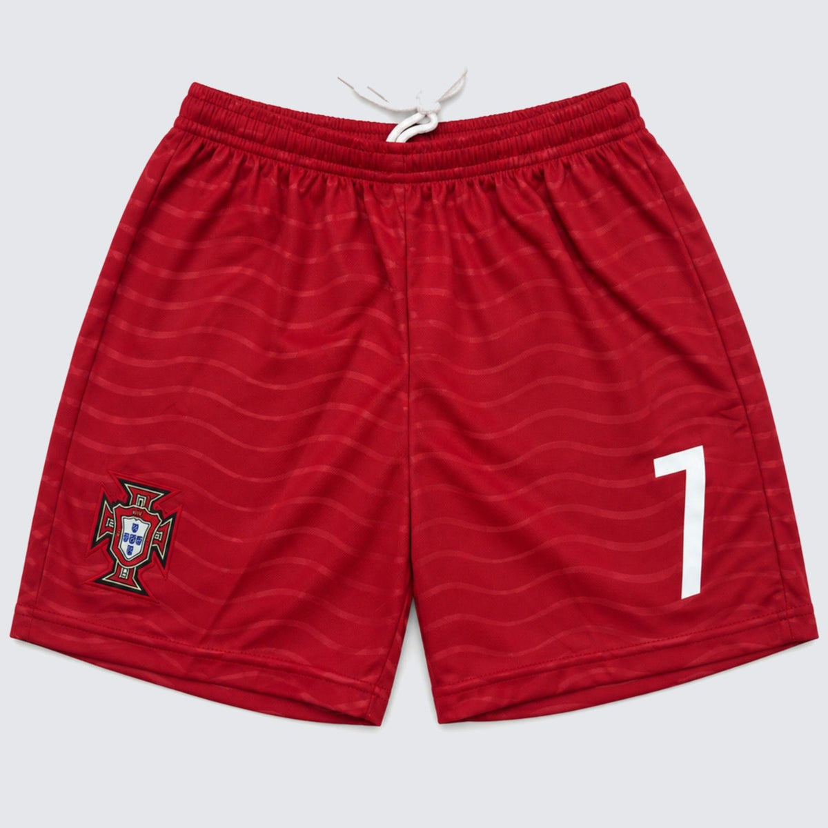Kids Portugal Ronaldo #7 Red Soccer Jersey & Shorts Set Youth Boys Girls