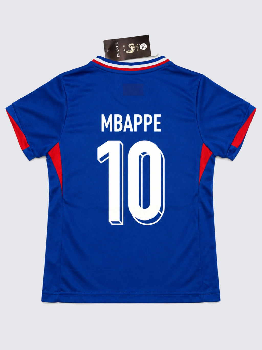 Kids France Mbappe #10 Blue Soccer Jersey & Shorts Set Youth Boys Girls