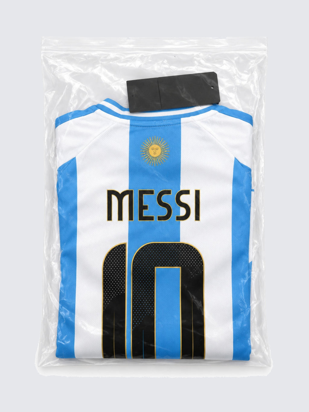 Kids Argentina Messi #10 Blue & White Soccer Jersey & Shorts Set Youth Boys Girls