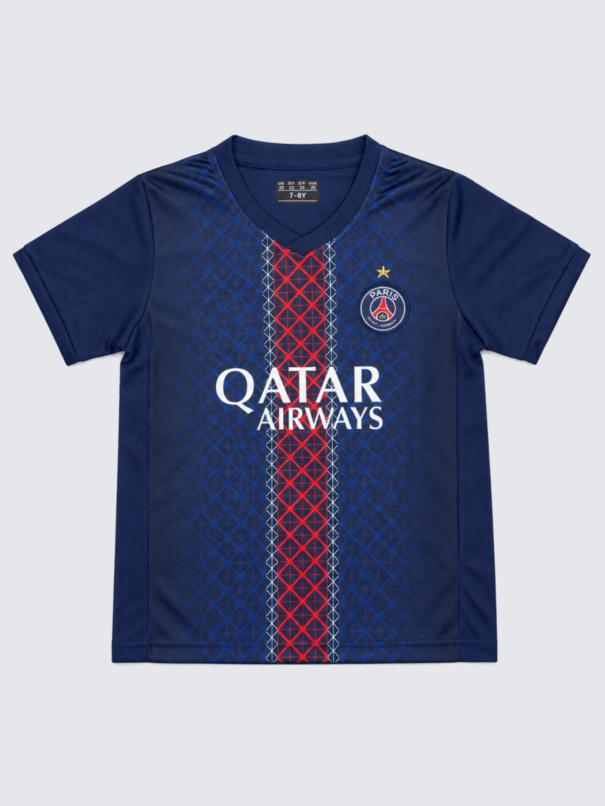 Kids PSG Dembele #10 Navy Soccer Jersey & Shorts Set Youth Boys Girls Paris Saint Germain