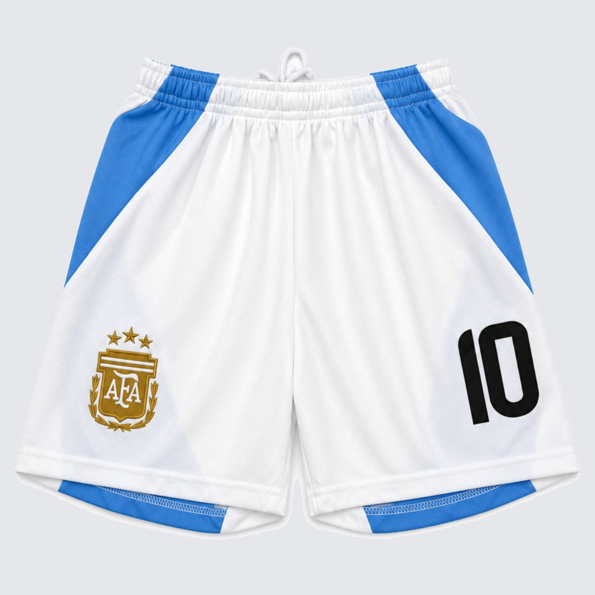 Kids Argentina Messi #10 Blue & White Soccer Jersey & Shorts Set Youth Boys Girls